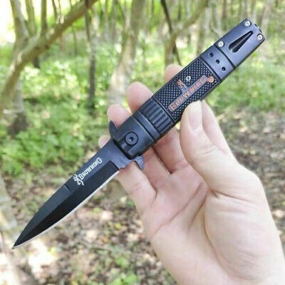 Browning Taktický skládací nůž, černá, délka 21 cm