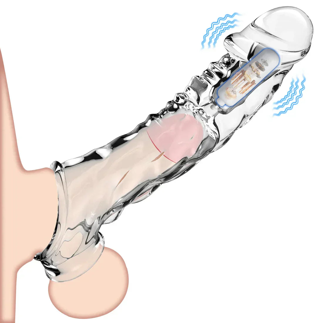 🔥🎁 ŽHAVÁ NABÍDKA 2025 💥 Opakovaně použitelný vibrátor na prodloužení penisu – udělá vás delšími, tvrdšími a nezastavitelnějšími 😍